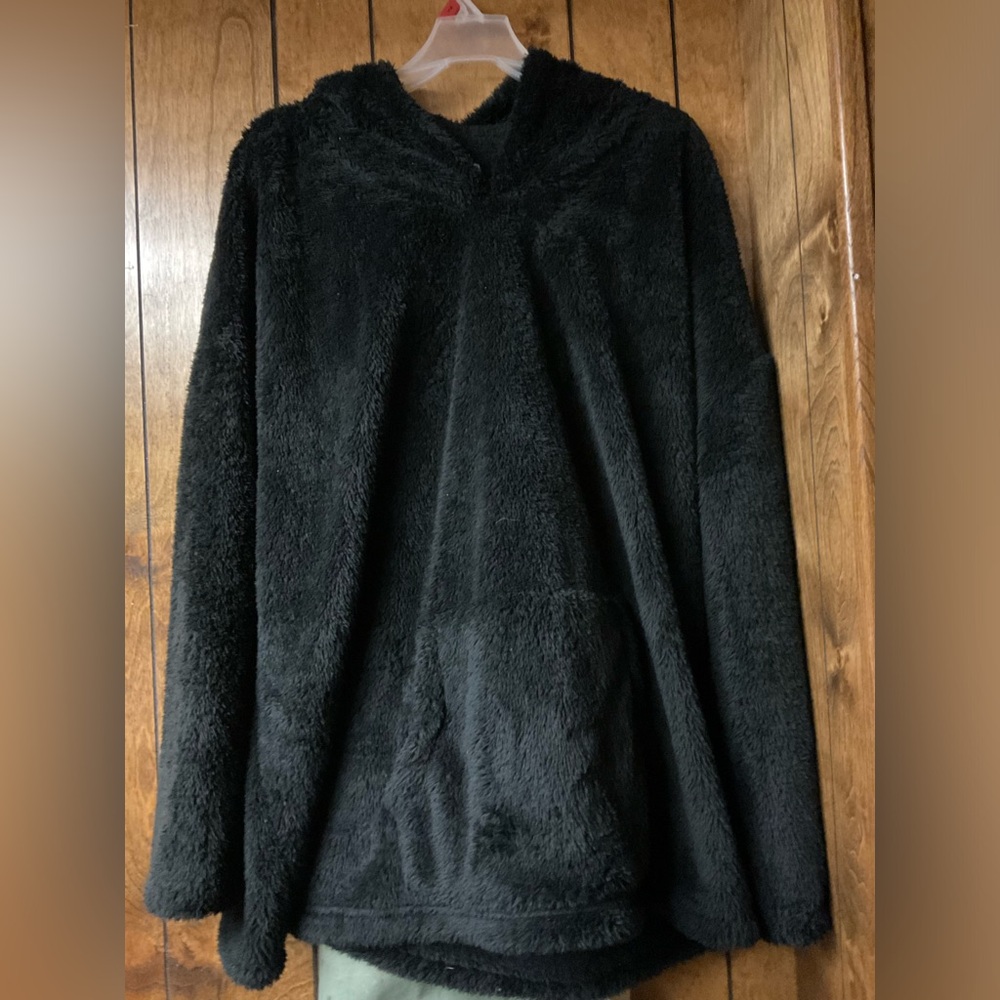 Old Navy Fleece Hoodie Plus Size 3xl Black